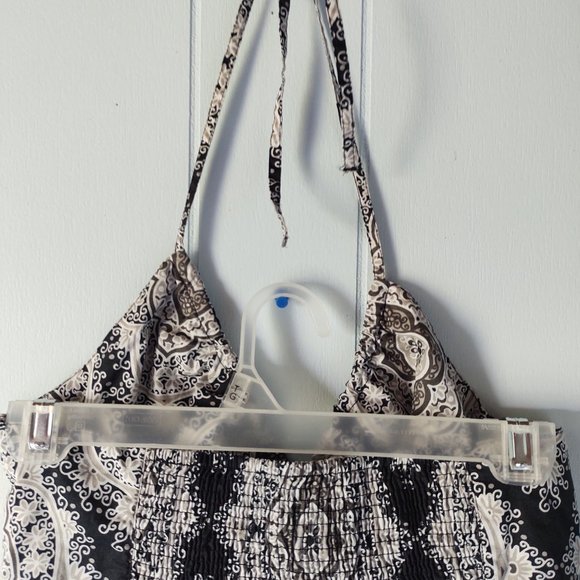 H&M Paisley Halter neck Mini Dress - Picture 5 of 8